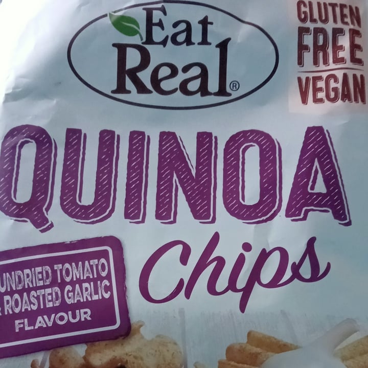 photo of Eat Real Eat real quinoa chips sun dried tomato & roasted garlic flavour shared by @sandraclara on  19 Feb 2022 - review