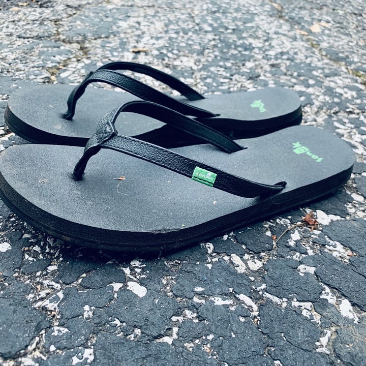 photo of Sanuk Flip Flops shared by @allhess on  13 May 2020 - review