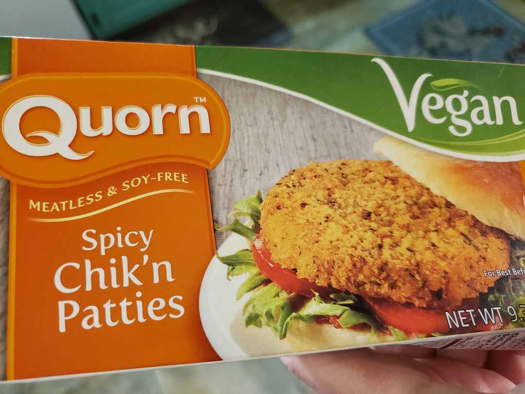 Vegan Chik'n Patties Spicy from Quorn - Vegan Product Reviews & Ratings ...