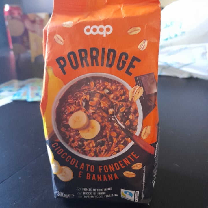 photo of Coop Porridge Cioccolato Fondente E Banane shared by @bibu on  18 Jul 2022 - review