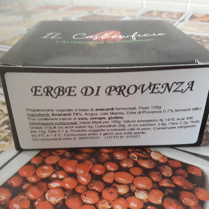 photo of Il CashewFicio Cashewttina alle Erbe di Provenza shared by @ilaria9105 on  21 Jul 2021 - review