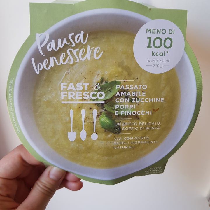 photo of Fast & Fresco Passato Amabile Con Zucchine, Porri E Finocchi shared by @fedevi on  11 May 2022 - review