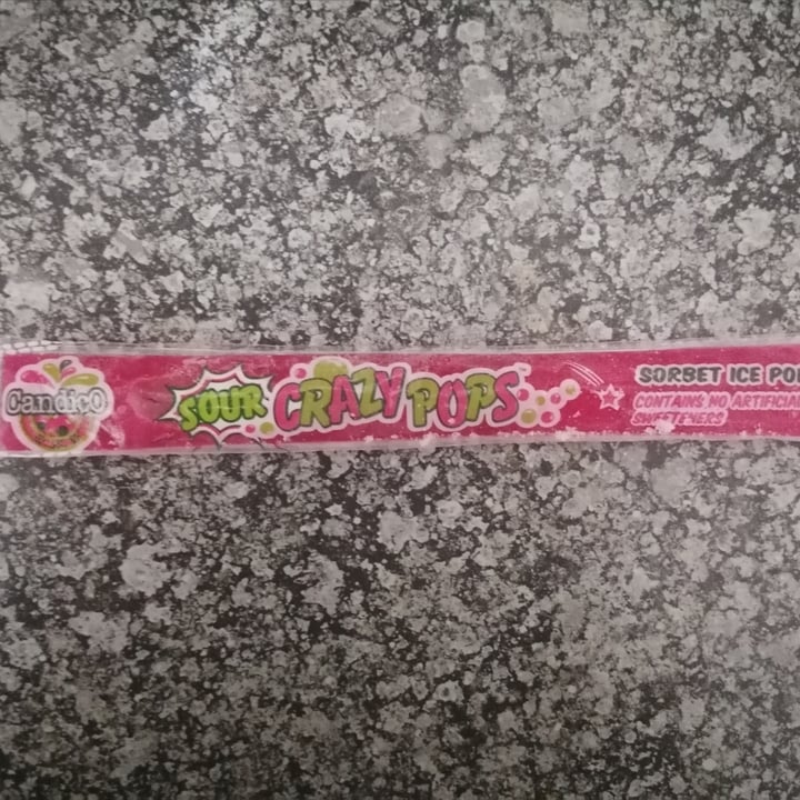 photo of Candico Crazy Pops Sour shared by @veganchefsa on  03 Apr 2021 - review