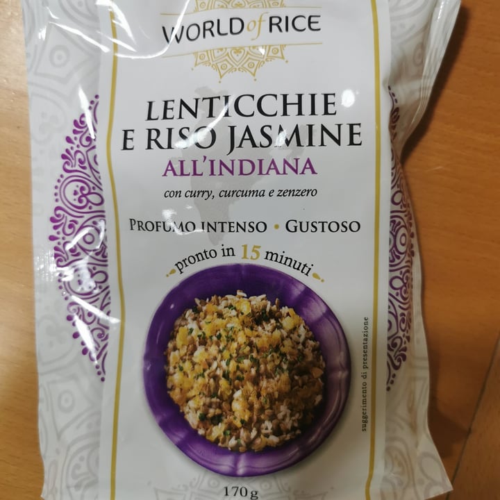 review photo of World of rice Lenticchie E Riso Jasmine All'indiana shared by @martiveg94 on 14 Dec 2021 - review