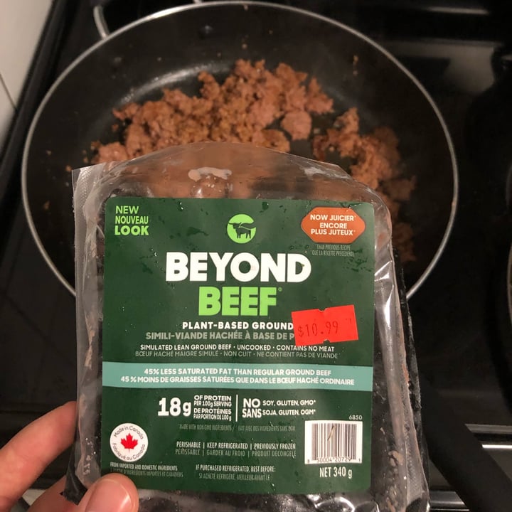 photo of Beyond Meat Beyond Beef shared by @adamame on  09 Nov 2022 - review
