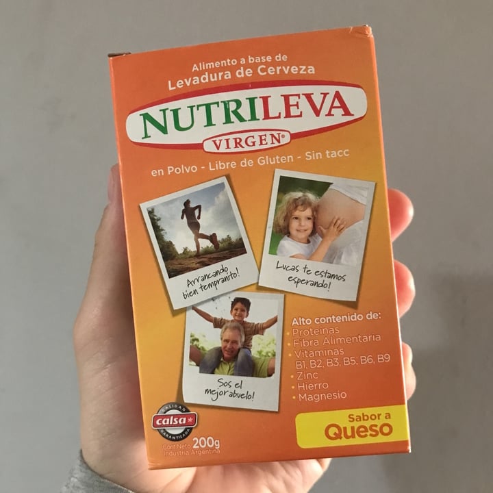 photo of Nutrileva Levadura de Cerveza sabor Queso shared by @reinamieldietetica on  24 Sep 2020 - review