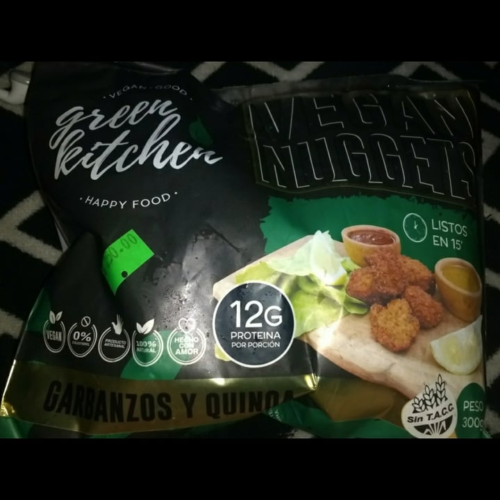 photo of Green kitchen Nuggets Veganos De Garbanzo shared by @belveg on  10 Oct 2020 - review