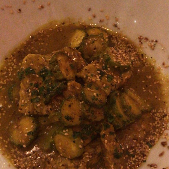 photo of Osteria Veggente Tempeh al curry con zucchine shared by @isabelg on  27 Nov 2021 - review