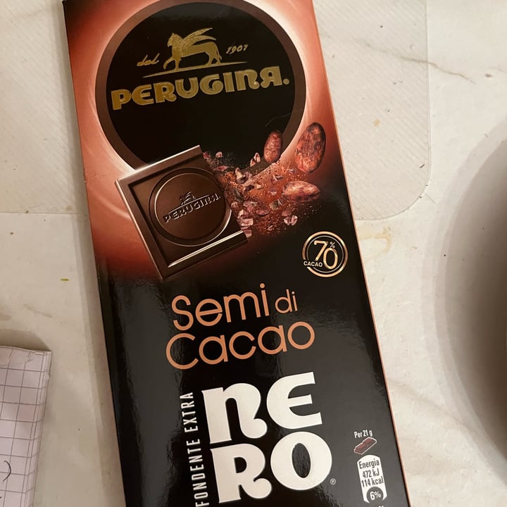 review photo of Perugina Cioccolato Fondente con semi di cacao shared by @federichina93 on 27 Apr 2022 - review