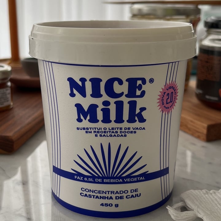 photo of Nice Milk Base concentrada para leite de castanha de caju shared by @isabelabellenzani on  17 Sep 2022 - review