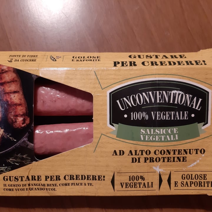 photo of Unconventional Salsicce Vegetali - Sausages shared by @matildep on  18 Sep 2022 - review