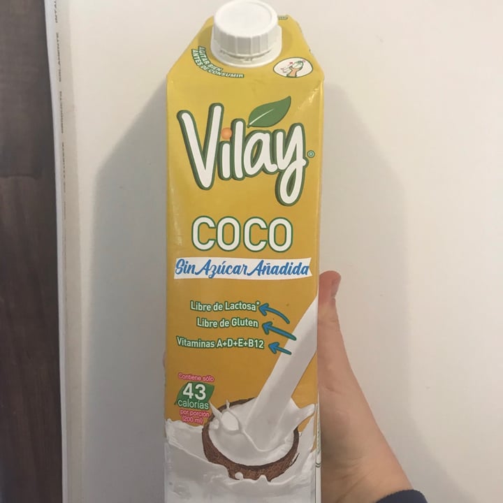 photo of Vilay Leche de Coco sin Azucar Añadida. shared by @mayeetavera on  04 Apr 2021 - review