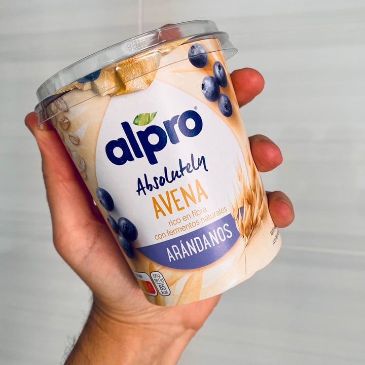 photo of Alpro Absolutely Oat Blueberry shared by @mikelpro on  21 Apr 2021 - review