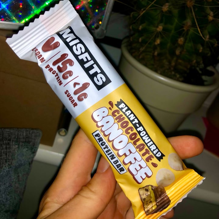photo of Misfits Chocolate Banoffee Bar shared by @annaleitner on  28 Oct 2021 - review