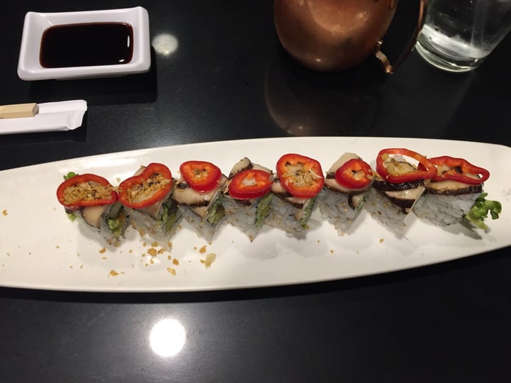 photo of Zenshin Asian Restaurant Vegan Dragon Roll shared by @mag on  30 Sep 2019 - review