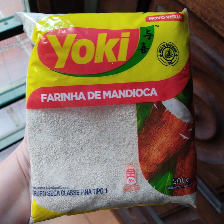 review photo of Yoki Farinha De Mandioca Fina Crua shared by @patriciats on 15 Jun 2022 - review