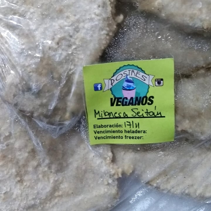 photo of Postres Veganos Milanesas de Seitan shared by @sashabe on  21 Nov 2020 - review