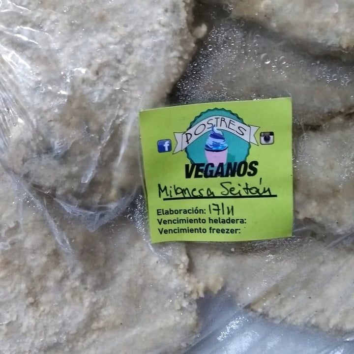 review photo of Postres Veganos Milanesas de Seitan shared by @sashabe on 21 Nov 2020 - review