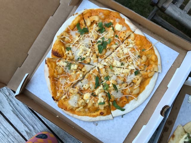 Photo of the dish “Mac & Cheese Pizza”