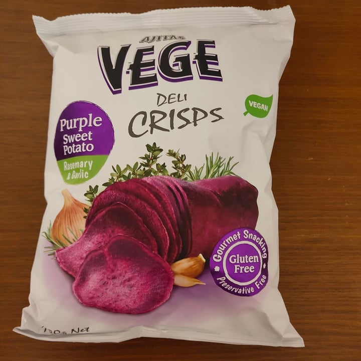 photo of Ajitas Vege Deli Crisps Rosemary & Garlic shared by @stevenneoh on  16 Aug 2020 - review