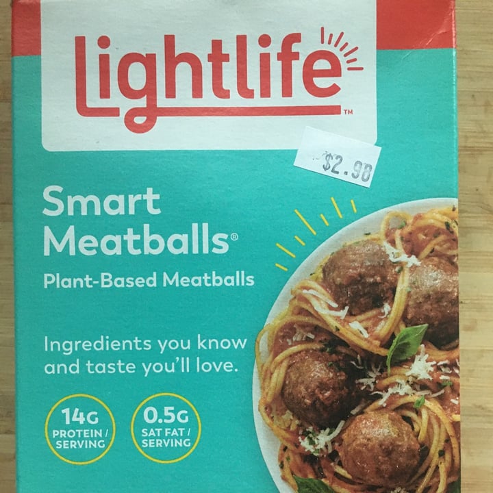 photo of Lightlife Smart Menu Plant Based Meatballs shared by @rowdykelo on  03 Aug 2021 - review