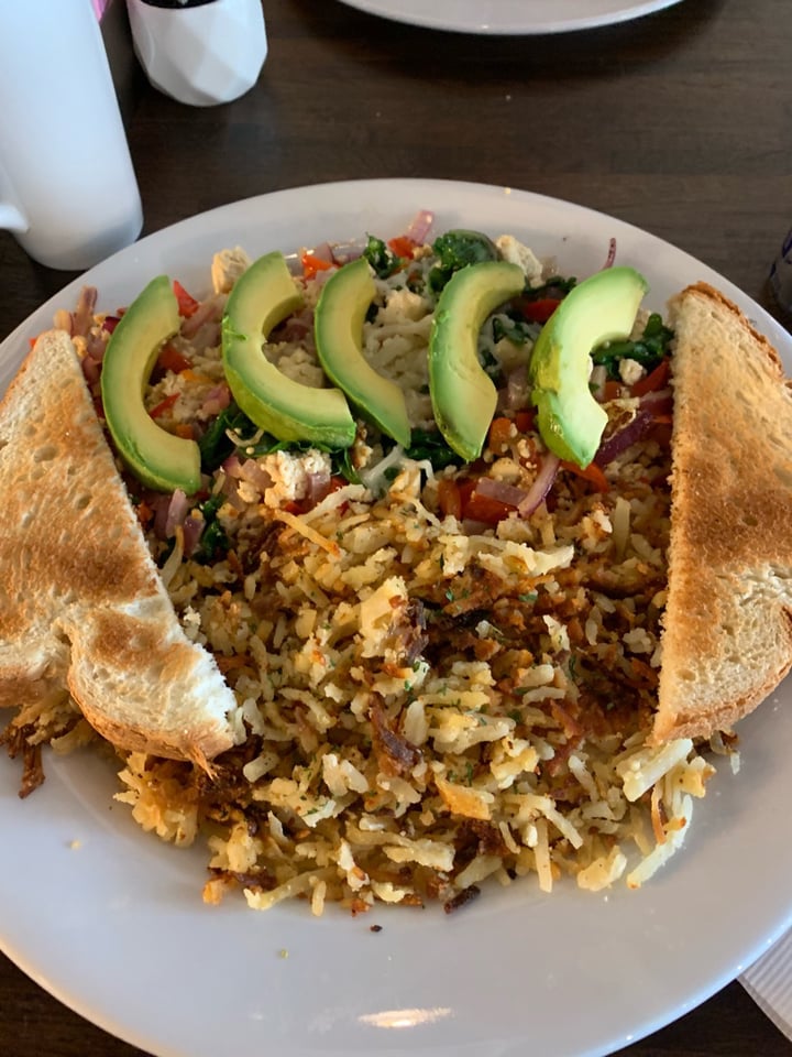 photo of EAT! Food & Drink South West Tofu Scramble shared by @moralvegan on  14 Sep 2019 - review