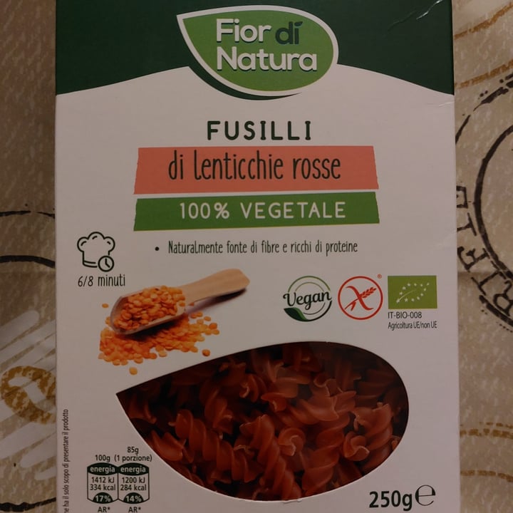review photo of Fior di Natura Pasta Di Legumi shared by @mimandasilviagoggi on 16 Apr 2022 - review