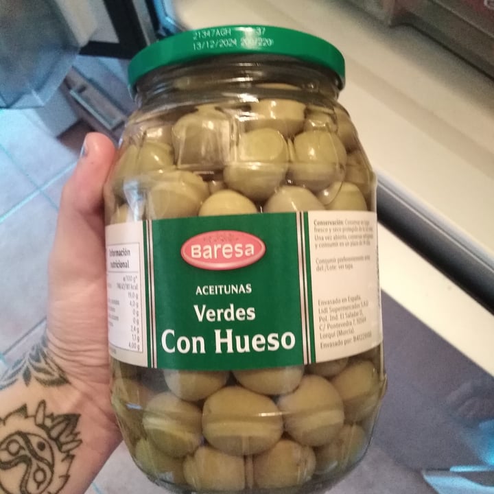 photo of Baresa Aceitunas Verdes con hueso shared by @esquizofredy on  25 Sep 2022 - review
