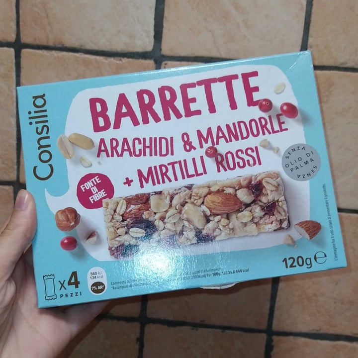 review photo of Consilia Barrette Arachidi&Mandorle + Mirtilli Rossi shared by @asiapoggi97 on 29 Sep 2022 - review