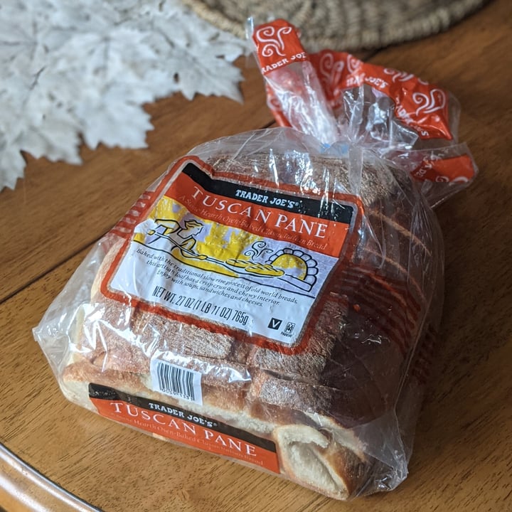 Trader Joe's Tuscan pane Italian bread Review abillion