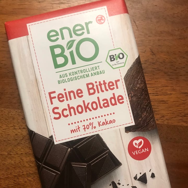 photo of enerBio Feine Bitter Schokolade shared by @francius80 on  03 Nov 2020 - review