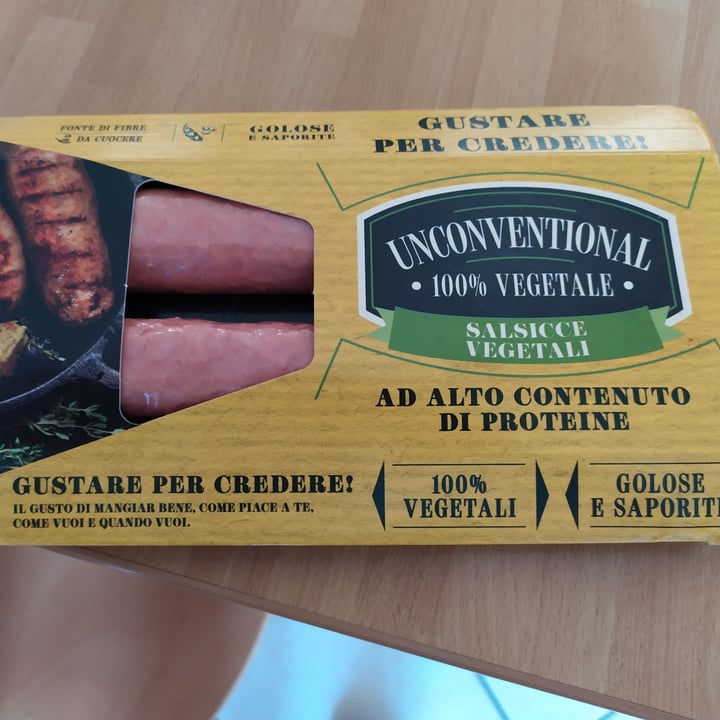photo of Unconventional Salsicce Vegetali - Sausages shared by @apollonia on  24 Jul 2022 - review