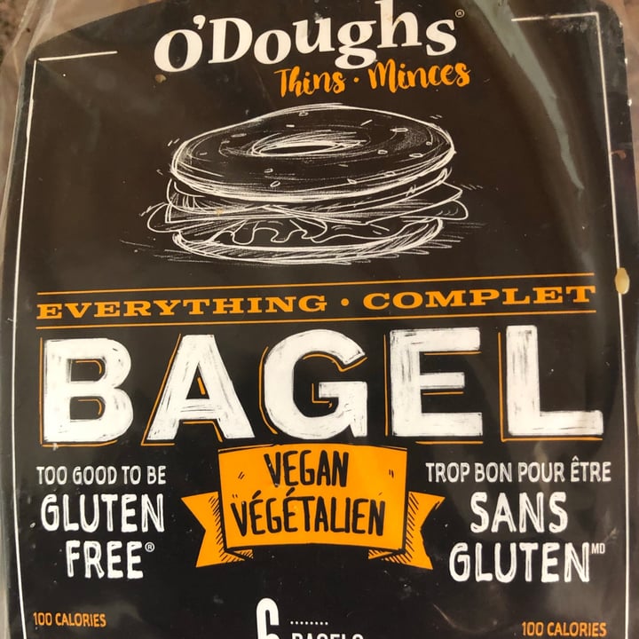 photo of O’Doughs Everything Bagel Thins shared by @lilakola on  19 Feb 2021 - review