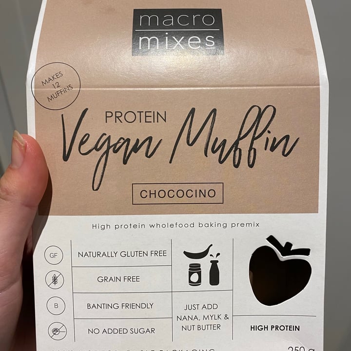 review photo of Macro Mixes Chocochino muffin mix shared by @bexcowie on 05 Aug 2020 - review