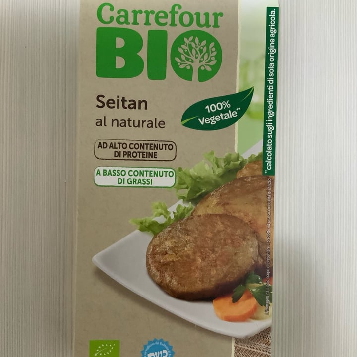 review photo of Carrefour Bio Seitan al naturale shared by @ginnynthegiungle on 12 Apr 2022 - review