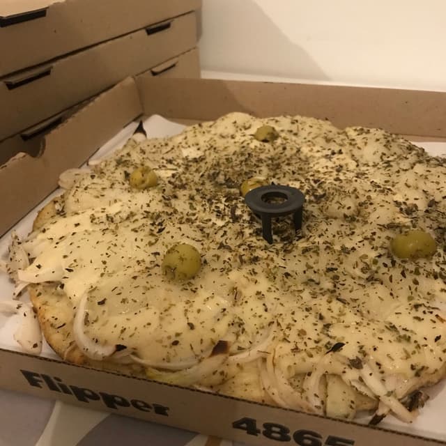 菜肴“Pizza Fugazeta”的照片