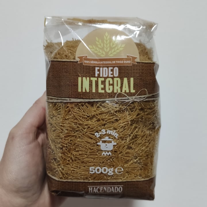 photo of Hacendado Fideo integral shared by @toffeee on  31 Dec 2020 - review