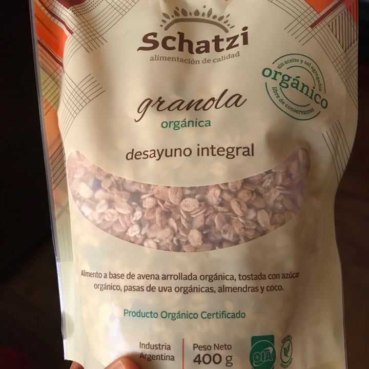 photo of Schatzi Granola Con Manzana Orgánica shared by @milivegg on  16 Feb 2021 - review