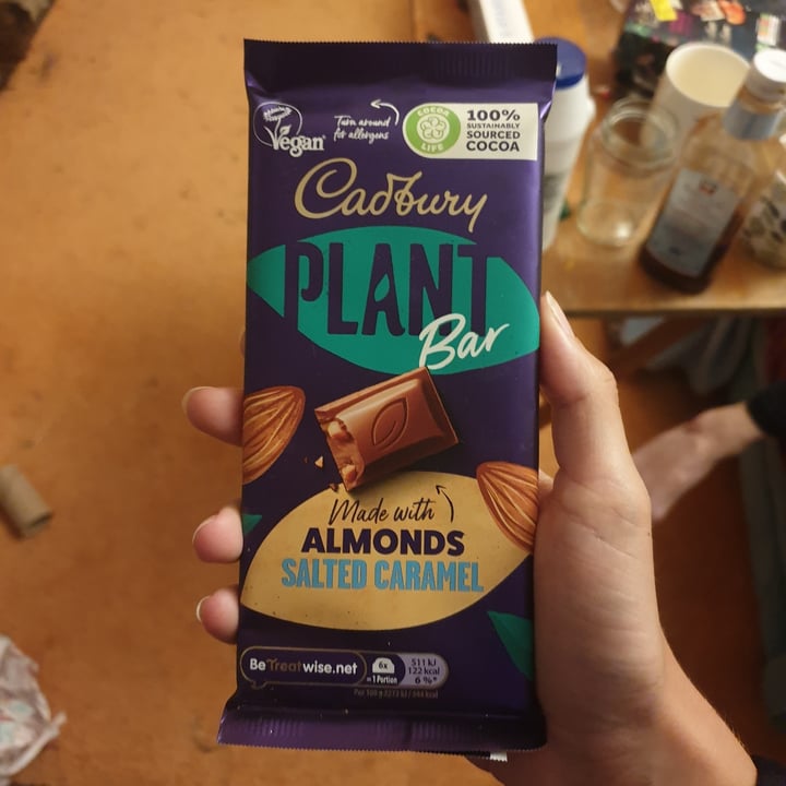 photo of Cadbury Plant Bar Salted Caramel shared by @jasminearchie on  05 Jan 2022 - review