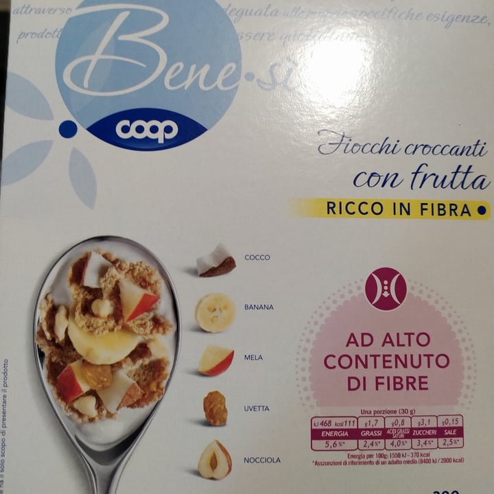 photo of Bene.Si coop Fiocchi Croccanti Con Frutta shared by @linda0597 on  10 Dec 2020 - review