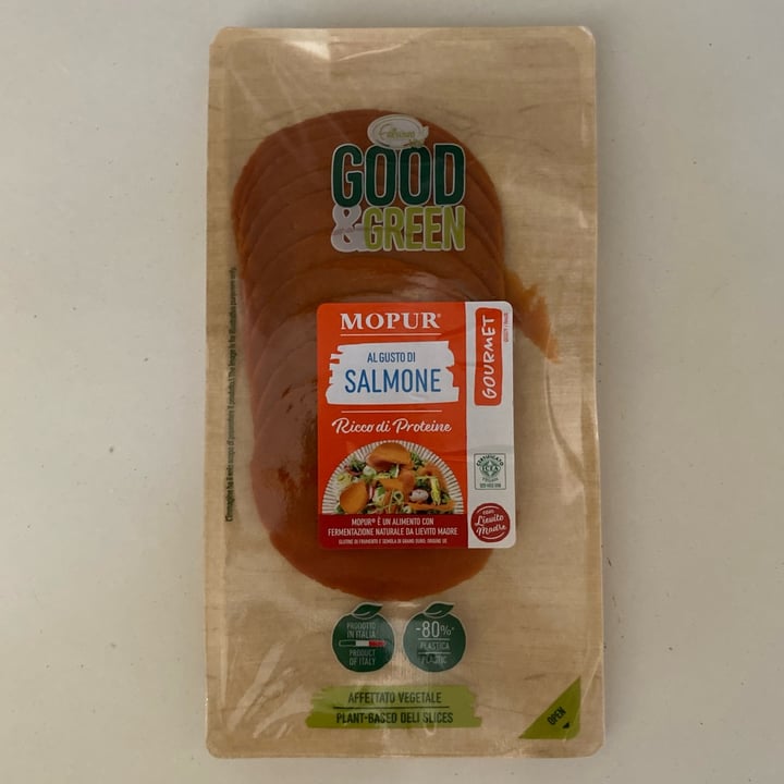 review photo of Mopur vegetalfood Mopur Gusto Salmone shared by @alessandrozucca on 16 Sep 2022 - review