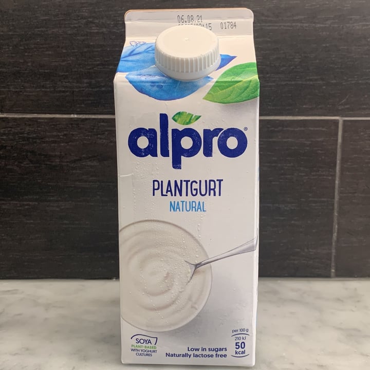 review photo of Alpro Yoghurt Naturel shared by @idabystedt on 22 Jul 2021 - review