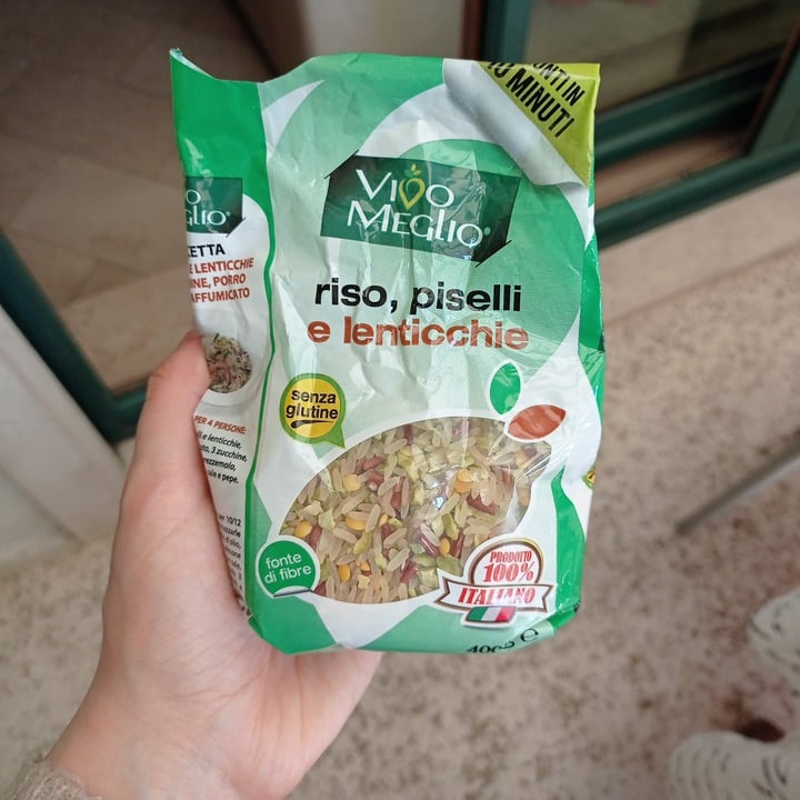 photo of Vivo Meglio Riso, piselli, lenticchie shared by @mariella9 on  22 Mar 2022 - review