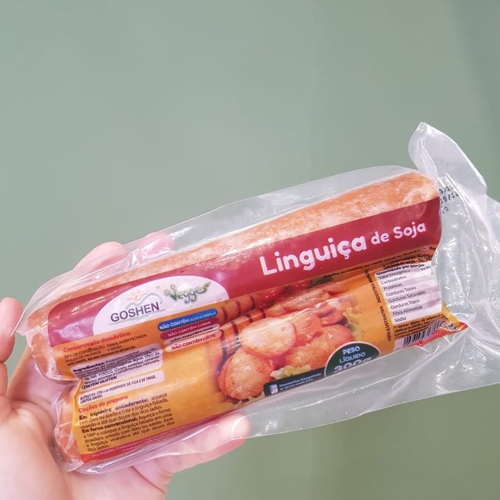 review photo of Goshen Vegges Linguiça Calabresa shared by @jaqueleal on 04 May 2022 - review