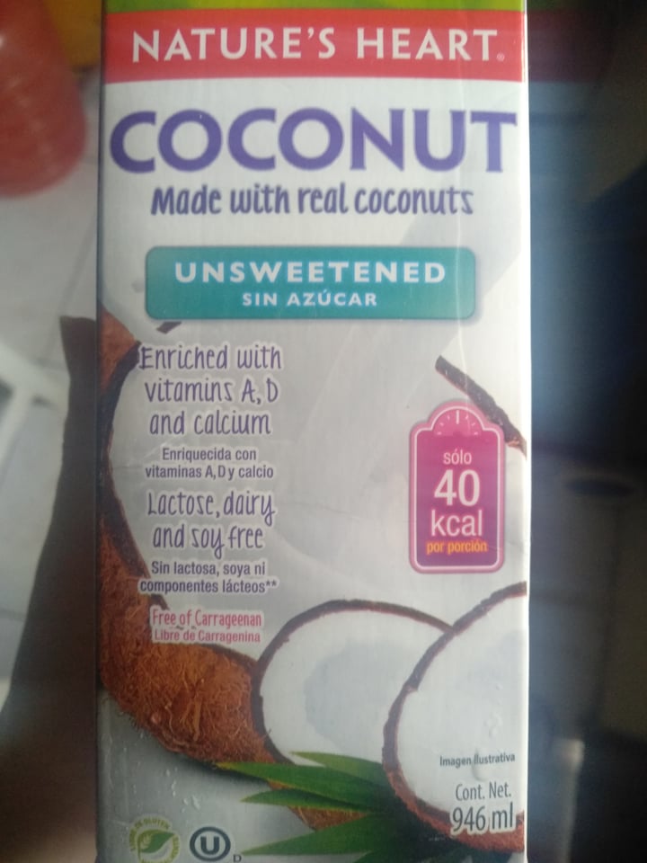 review photo of Nature's Heart Bebida de coco sin azúcar shared by @katherinevegi on 05 Jul 2020 - review