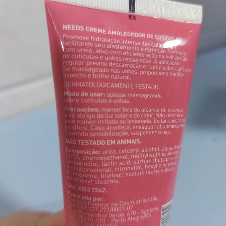 review photo of Needs amolecedor de cutículas shared by @joicehf on 09 May 2022 - review