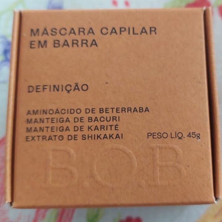 review photo of B.O.B Máscara capilar shared by @evenilton on 11 May 2022 - review