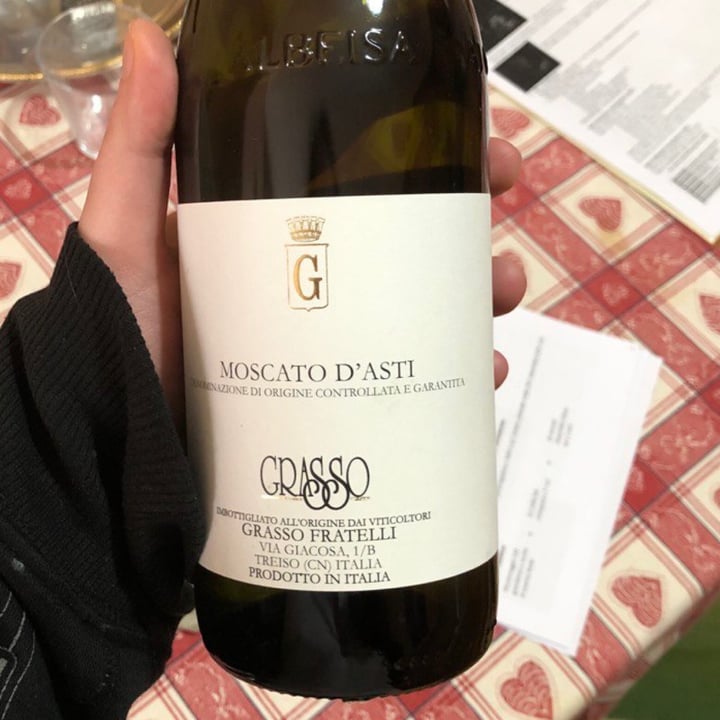 review photo of Grasso fratelli Moscato D’asti shared by @binni on 14 Mar 2022 - review