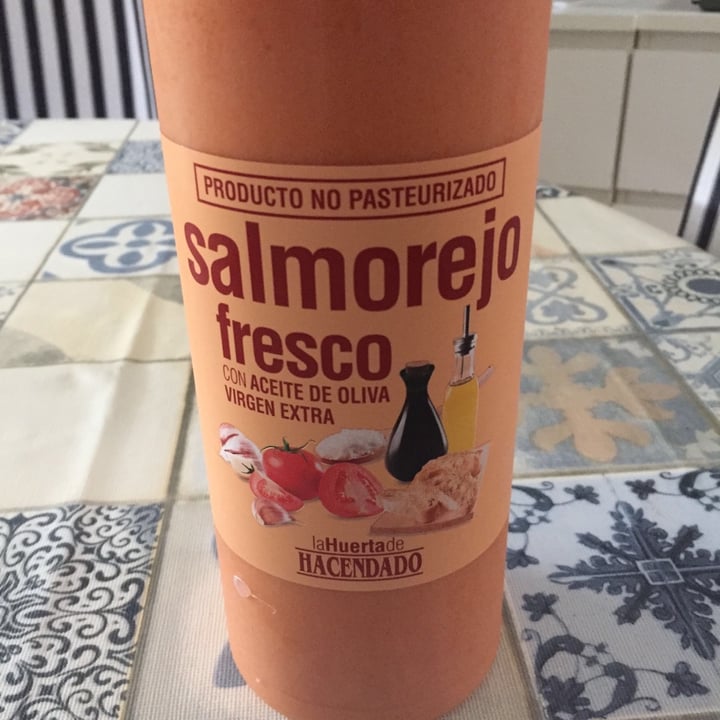 photo of Hacendado Salmorejo Fresco shared by @mariagiralt on  26 Jun 2020 - review