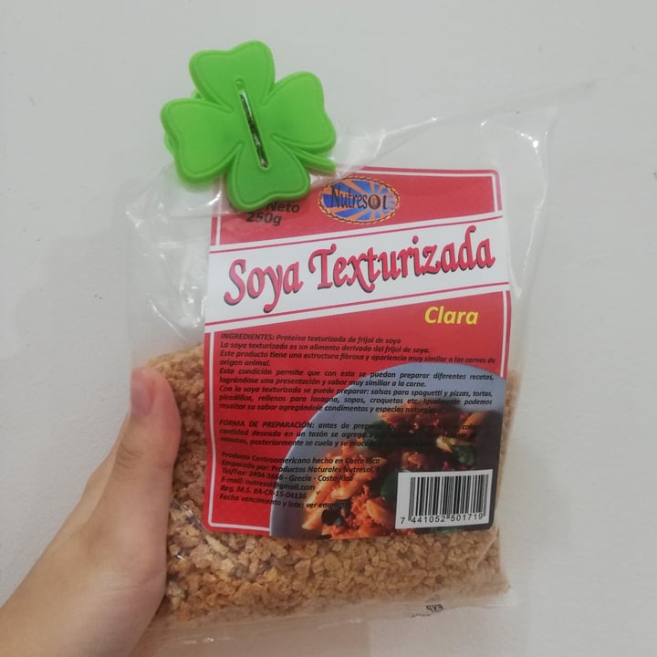 review photo of Nutresol Soya Texturizada Clara shared by @jimeram on 09 Dec 2021 - review